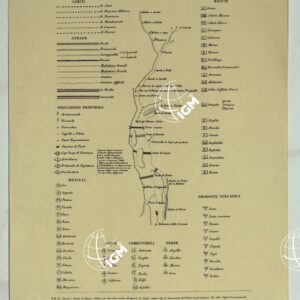 TERRITORIO DELLA CONTEA DI NIZZA - SEGNI CONVENZIONALI.