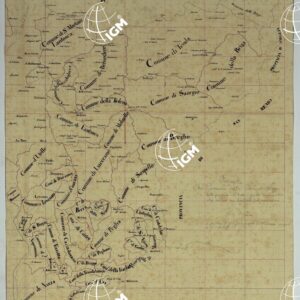 TERRITORIO DELLA CONTEA DI NIZZA - PERIMETRO DEI COMUNI DELLA PROVINCIA DI NIZZA.