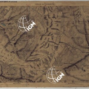 TERRITORIO DELLA CONTEA DI NIZZA - TAVOLA 14  COLLE DEL SABIONE.