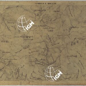 TERRITORIO DELLA CONTEA DI NIZZA - TAVOLA 32  GLARONS E BOGLIO.