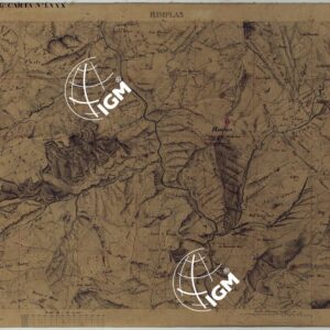 TERRITORIO DELLA CONTEA DI NIZZA - TAVOLA 33  RIMPLAS.