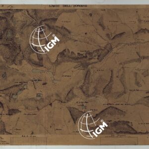 TERRITORIO DELLA CONTEA DI NIZZA - TAVOLA 37 - LAGHI DELL'INFERNO.