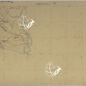 TERRITORIO DELLA CONTEA DI NIZZA - TAVOLA 20 BORDIGHERA.
