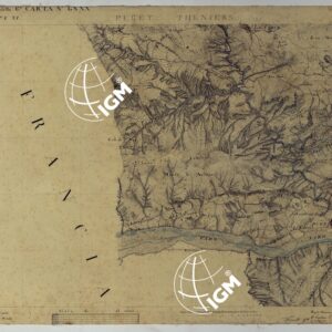 TERRITORIO DELLA CONTEA DI NIZZA - TAVOLA 52 PUGET THENIERS.