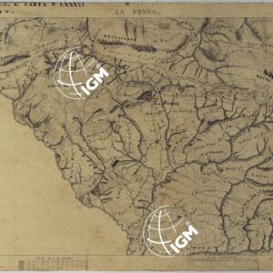 TERRITORIO DELLA CONTEA DI NIZZA - TAVOLA 63 LA PENNA.