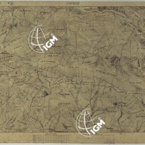 TERRITORIO DELLA CONTEA DI NIZZA - TAVOLA 64 ASCROS.