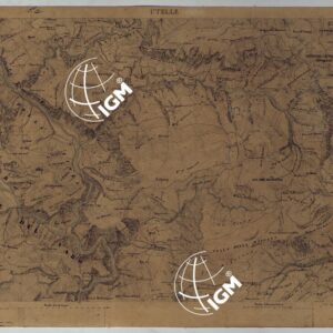 TERRITORIO DELLA CONTEA DI NIZZA - TAVOLA 66 UTELLE.