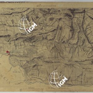 TERRITORIO DELLA CONTEA DI NIZZA - TAVOLA 72 ROCCASTERONE.