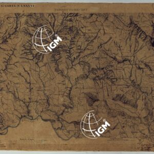 TERRITORIO DELLA CONTEA DI NIZZA - TAVOLA 73 TORRETTA-REVEST.