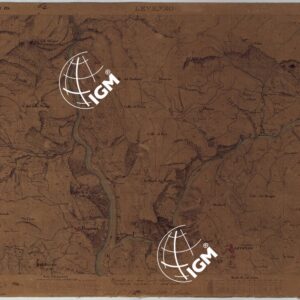 TERRITORIO DELLA CONTEA DI NIZZA - TAVOLA 74 LEVENZO.