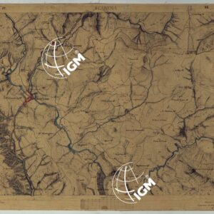 TERRITORIO DELLA CONTEA DI NIZZA - TAVOLA 82 SCARENA.