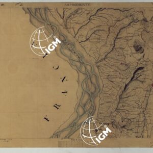 TERRITORIO DELLA CONTEA DI NIZZA - TAVOLA 86 ASPROMONTE.