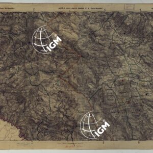 CARTA D'ITALIA - FOGLIO 9 AQUILA DEGLI ABRUZZI.