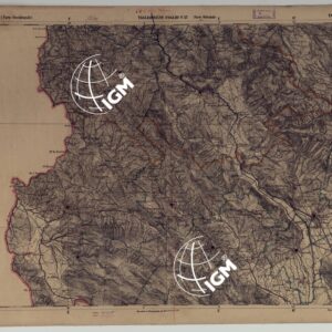 CARTA D'ITALIA - FOGLIO 13 TAGLIACOZZO.