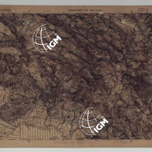 CARTA D'ITALIA - FOGLIO 14 AVEZZANO.