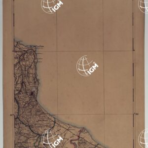 CARTA D'ITALIA - FOGLIO 17 VASTO.