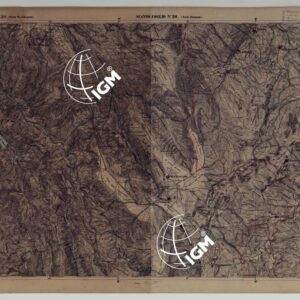 CARTA D'ITALIA - FOGLIO 20 SCANNO.