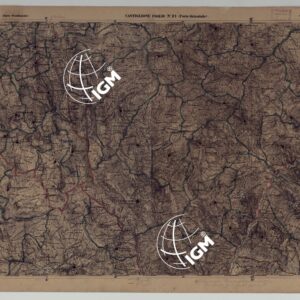 CARTA D'ITALIA - FOGLIO 21 CASTIGLIONE.