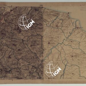 CARTA D'ITALIA - FOGLIO 22 LARINO.