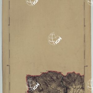 CARTA D'ITALIA - FOGLIO 33 MONTE S. BIAGIO