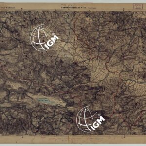 CARTA D'ITALIA - FOGLIO 36 CAMPOBASSO.