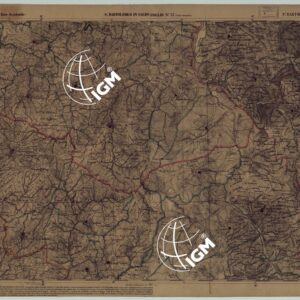 CARTA D'ITALIA  - FOGLIO 37 SAN BARTOLOMEO IN GALDO.