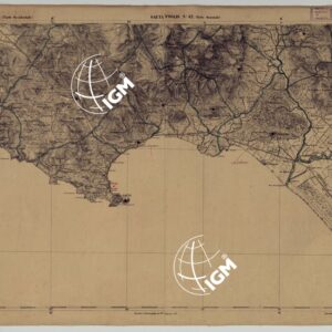 CARTA D'ITALIA - FOGLIO 42 GAETA.