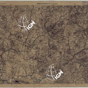 CARTA D'ITALIA - FOGLIO 45 BENEVENTO.