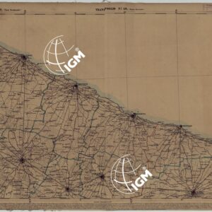 CARTA D'ITALIA - FOGLIO 49 TRANI.