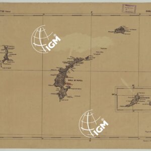 CARTA D'ITALIA - FOGLIO 51 ISOLE PONZE.