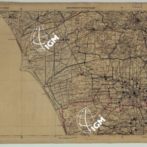 CARTA D'ITALIA - FOGLIO 52 CAPUA.