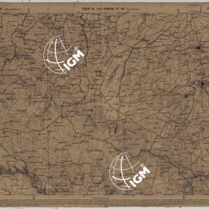 CARTA D'ITALIA - FOGLIO 58 PALO DEL COLLE.