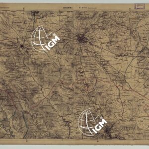 CARTA D'ITALIA - FOGLIO 67 ALTAMURA.