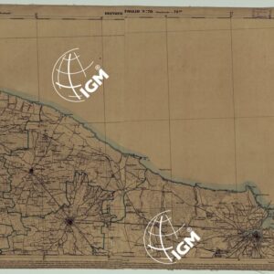 CARTA D'ITALIA - FOGLIO 70 BRINDISI.