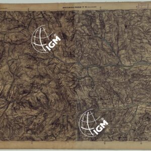 CARTA D'ITALIA - FOGLIO 85 MONTEMURRO.