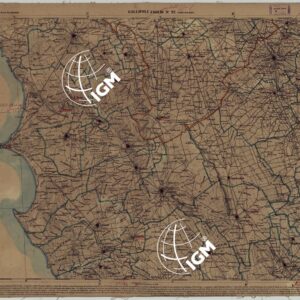 CARTA D'ITALIA - FOGLIO 97 GALLIPOLI.