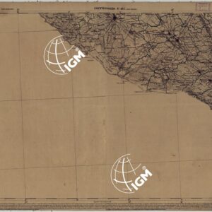 CARTA D'ITALIA - FOGLIO 102 UGENTO.