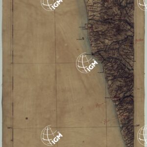 CARTA D'ITALIA - FOGLIO 104 BELVEDERE MARITTIMO.