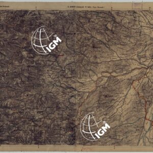 CARTA D'ITALIA - FOGLIO 105 S. SOSTI.