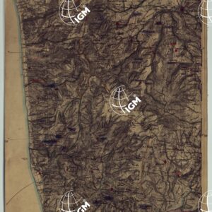 CARTA D'ITALIA - FOGLIO 110 COSENZA.