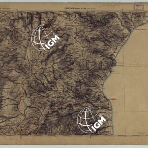 CARTA D'ITALIA - FOGLIO 119 SQUILLACE.