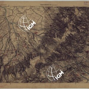 CARTA D'ITALIA - FOGLIO 127 GERACE.