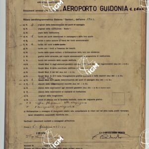 AEREOPORTO A. BARBIERI DI GUIDONIA - DOCUMENTI - MONOGRAFIE DEI PUNTI D'APPOGGIO