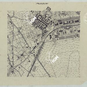 AEREOPORTO DI GUIDONIA E DINTORNI CON LA RIDUZIONE AL 1:5.000 - SEZIONE I.