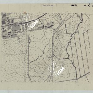 AEREOPORTO DI GUIDONIA E DINTORNI CON LA RIDUZIONE AL 1:5.000 - SEZIONE II COPIA CON AGGIORNAMENTO.