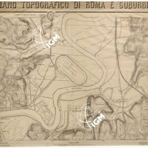 PIANO TOPOGRAFICO DI ROMA E SUBURBIO - FOGLIO 2