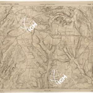 PIANO TOPOGRAFICO DI ROMA E SUBURBIO - FOGLIO 7