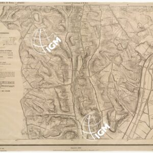 PIANO TOPOGRAFICO DI ROMA E SUBURBIO - FOGLIO 10 - SEGNI CONVENZIONALI