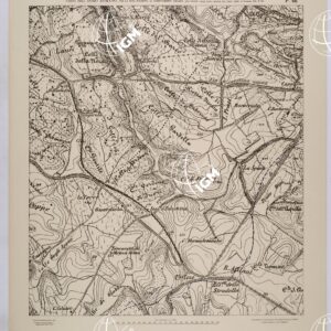 CARTA DELL'AGRO ROMANO NEL RAPPORTO DI 1:8.000 PER LA ZONA SOGGETTA AL BONIFICAMENTO AGRARIO AGLI EFFETTI DELLE LEGGI RIUNITE IN TESTO UNICO CON R.D. 10 NOVEMBRE 1905 N°647 - FOGLIO 66.