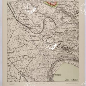 CARTA DELL'AGRO ROMANO NEL RAPPORTO DI 1:8.000 PER LA ZONA SOGGETTA AL BONIFICAMENTO AGRARIO AGLI EFFETTI DELLE LEGGI RIUNITE IN TESTO UNICO CON R.D. 10 NOVEMBRE 1905 N°647 - FOGLIO 73.